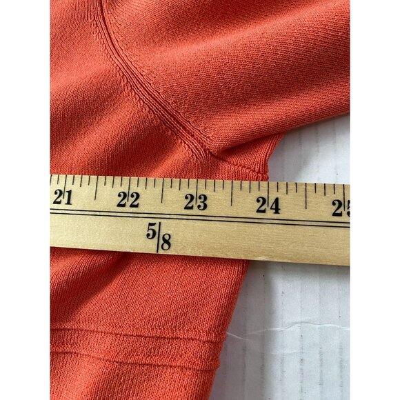 Cable & Gauge Women’s Orange Open Front Cardigan Size 3X Office Core, Career - Picture 6 of 9